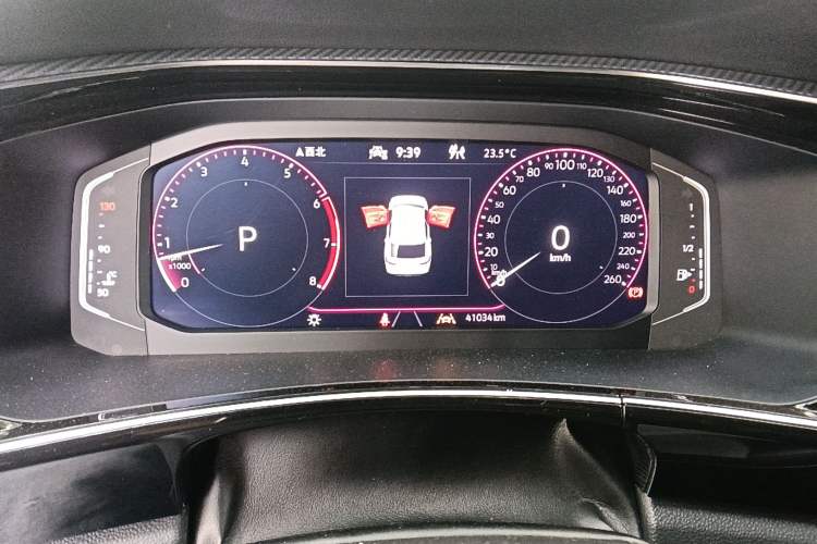 Used Volkswagen Tayron X 2020 380TSI Four-Wheel Drive Flagship Smart Connectivity Version Instrument Cluster