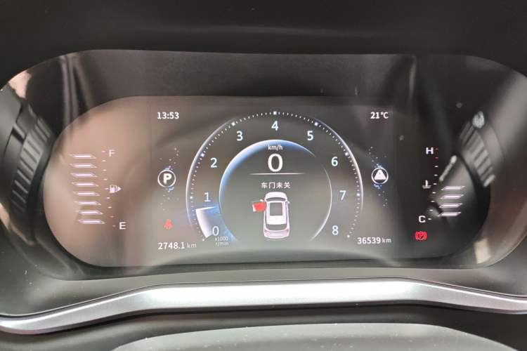 Used FORTHING T5 2020 1.5T Automatic Luxury Model China VI Standard Instrument Cluster