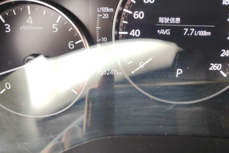 Used Mazda 3 Axela 2021 2.0L Automatic Zhiya Edition Odometer Close Up