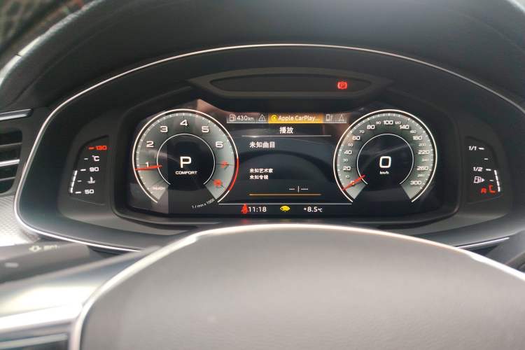 Used Audi A6L 2022 40 TFSI Luxury Dynamic Model Instrument Cluster