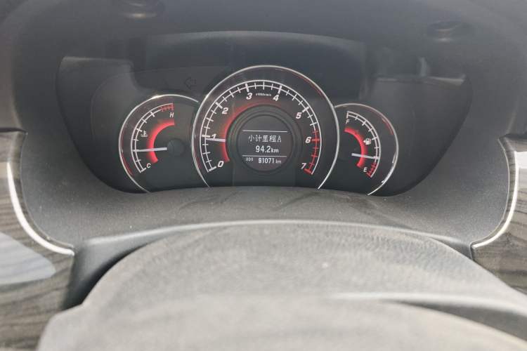 Used Great Wall C50 2014 Upgraded Model 1.5T Manual Fashion Edition Odometer Close Up