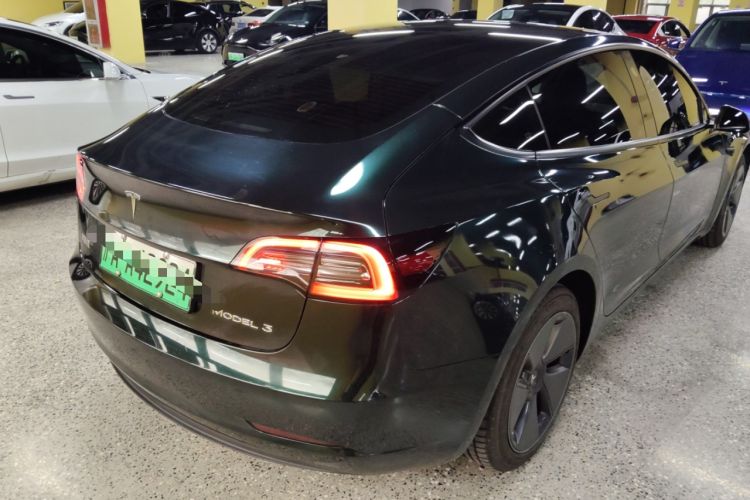 Used Tesla Model 3 2022 Rear-Wheel-Drive Version Rear Right 45 Deg