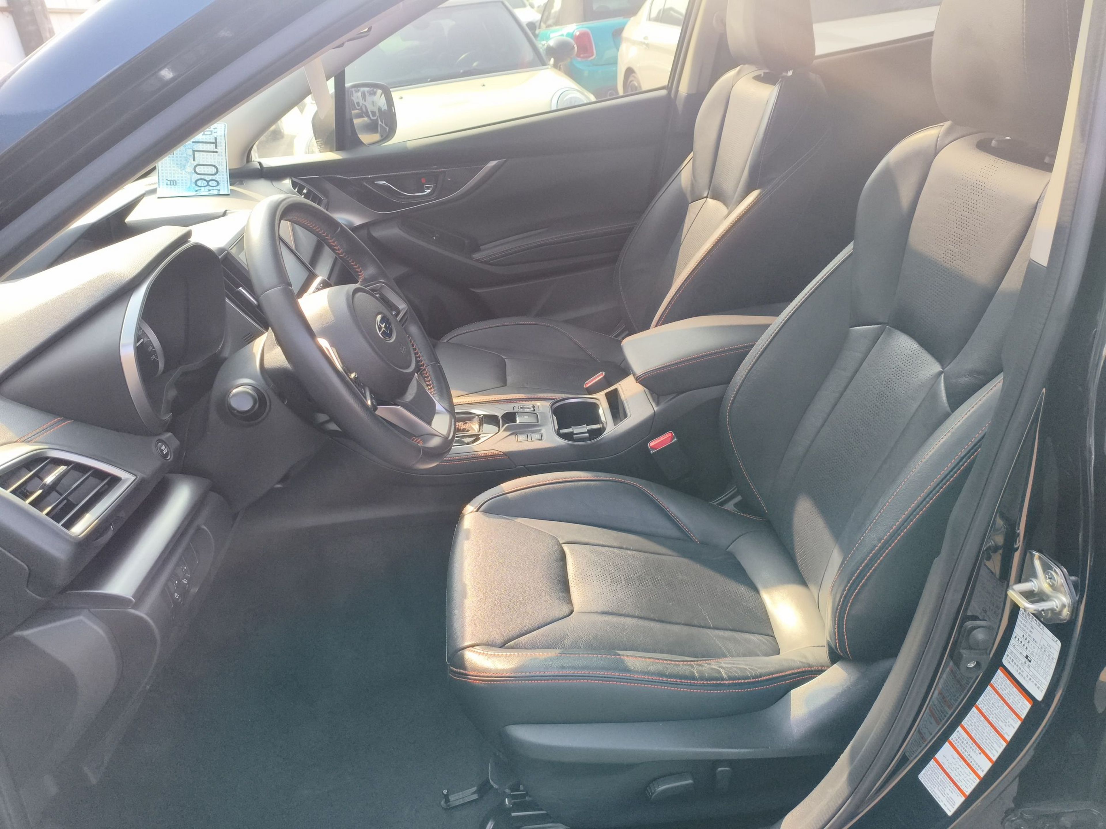 Avant de la voiture