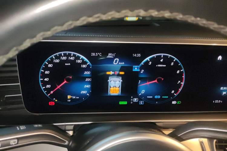 Used Mercedes-Benz GLE 2021 GLE 450 4MATIC Stylish Model Instrument Cluster