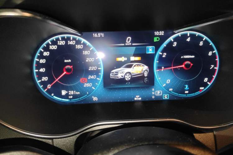 Used Mercedes-Benz GLC Coupe 2023 GLC 260 4MATIC Coupe SUV Instrument Cluster