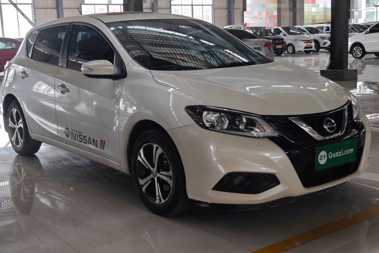 Used Nissan Tiida 2019 1.6L CVT Smart Enjoyment Version China VI Standard Front Right 45 Deg