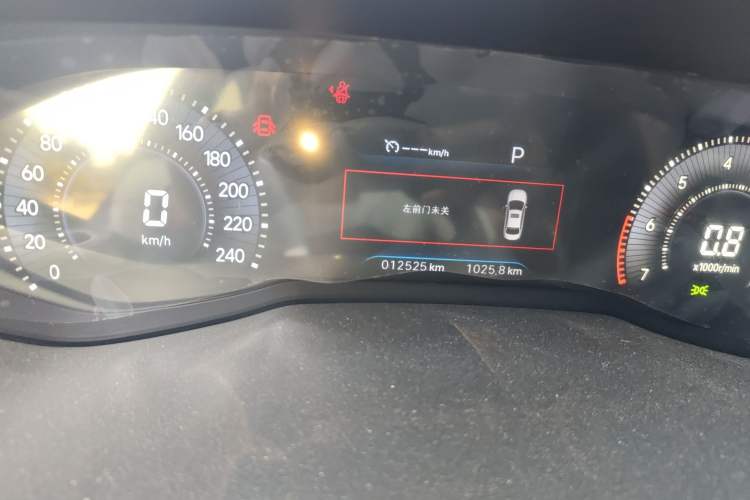 Used Peugeot 408 2024 360THP "Da Da" Edition – Romani Version Odometer Close Up
