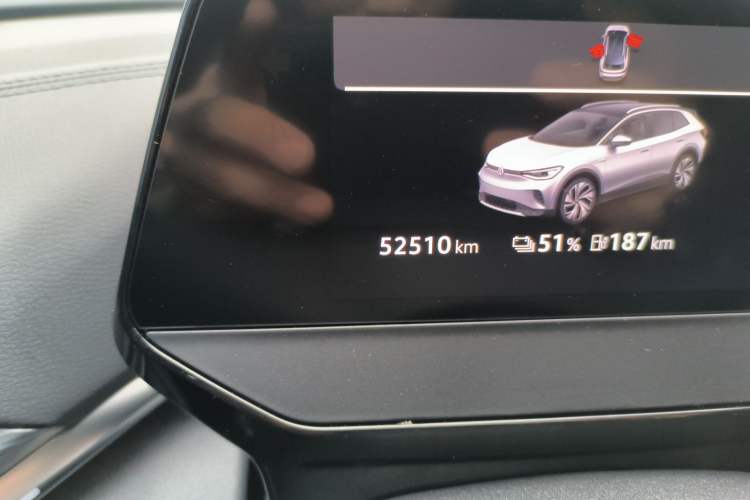 Used Volkswagen ID.4 CROZZ 2022 Pure Edition Limited Edition Odometer Close Up