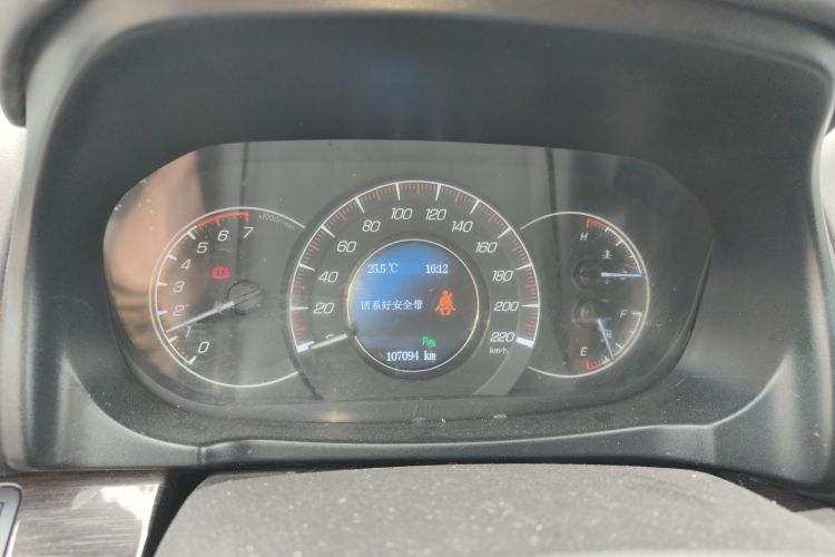 Used HYOSOW S6 2016 1.5T Manual Leading Model Odometer Close Up