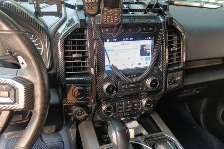 Used Ford F-150 Raptor 2019 3.5T Raptor Performance Enhanced Edition Audio And AC Panel