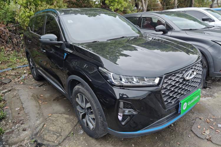 Used Chery Tiggo 7 PLUS 2021 Kunpeng Edition 1.6 TGDI DCT Prestige Model Front Right 45 Deg