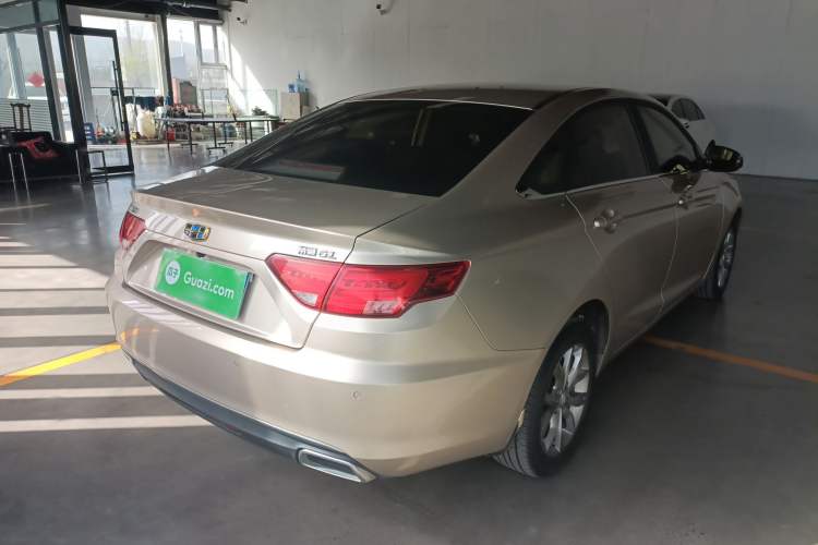 Used Geely Auto Emgrand GL 2017 1.3T Manual Elite Model Rear Right 45 Deg