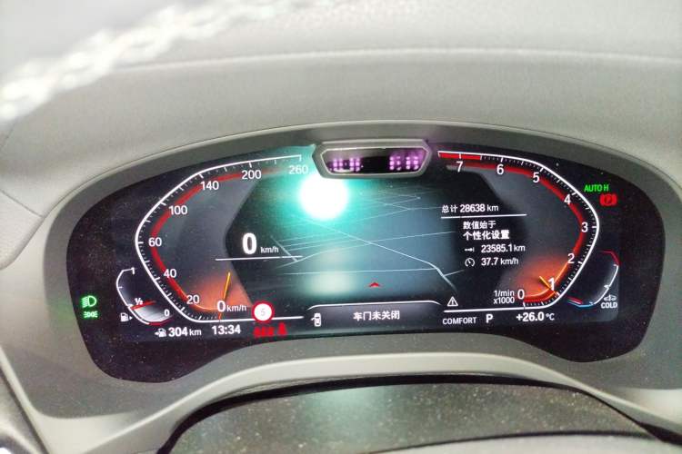 Used BMW X3 2022 xDrive30i Luxury Edition M Night Sky Package Instrument Cluster