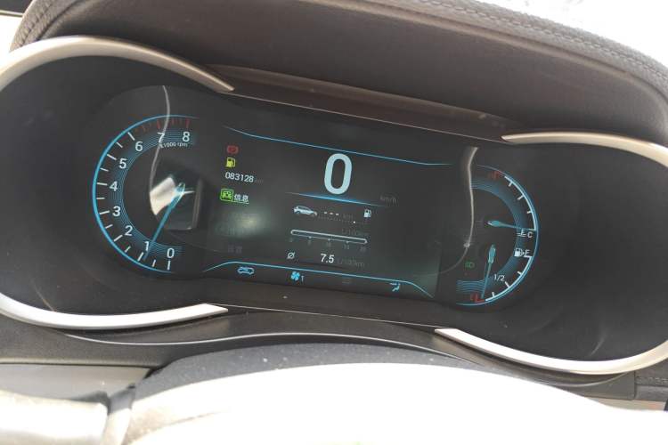 Used Cowin X3 2017 1.6L Manual Enthusiast Edition China V Standard Instrument Cluster