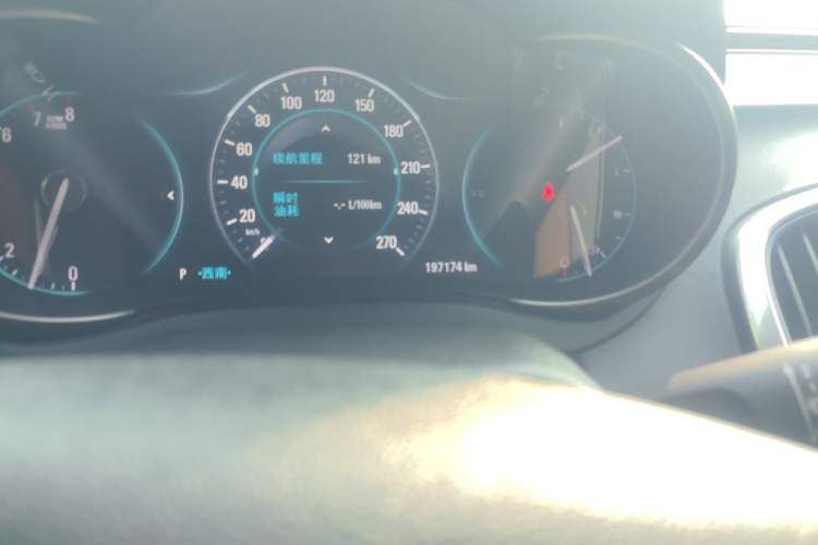 Used Buick LaCrosse 2013 2.0T SIDI Smart Luxury Flagship Edition Odometer Close Up