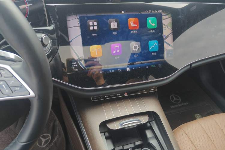 Used Mercedes-Benz E-Class 2024 E 300 L Luxury Model Audio And AC Panel