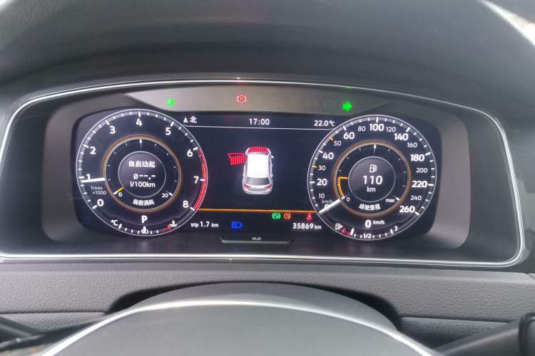 Used Volkswagen Golf 2019 280TSI DSG Luxury Version China VI Standard