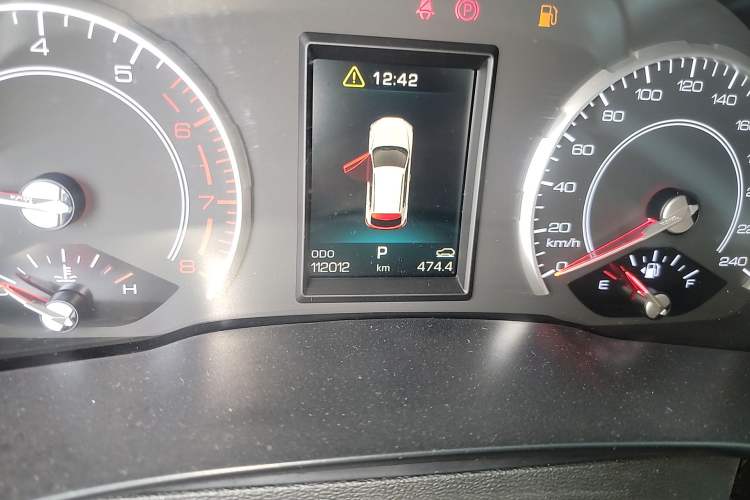 Used Haval F5 2018 1.5T i-Type Odometer Close Up