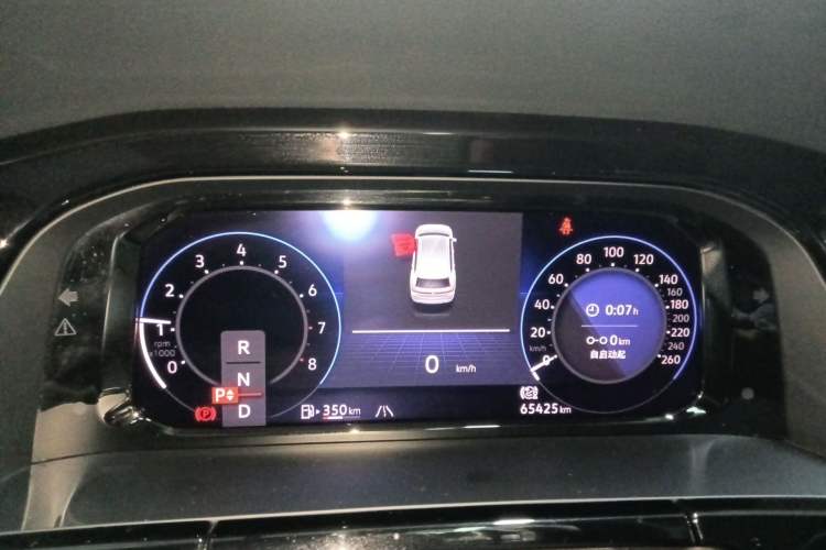 Used Volkswagen Teramont 2021 530 V6 All-Wheel Drive Prestige Flagship Edition Instrument Cluster