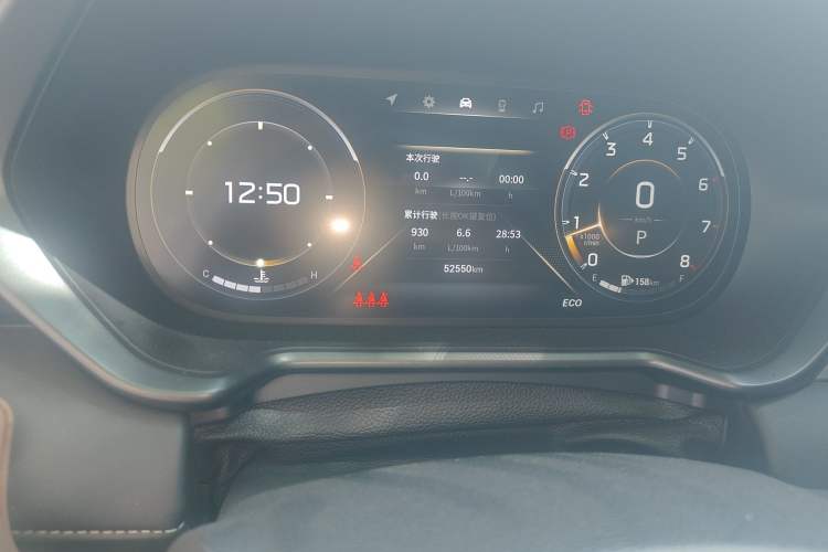 Used GAC Trumpchi GS4 2022 270T Automatic Smart Drive Technology Edition Odometer Close Up