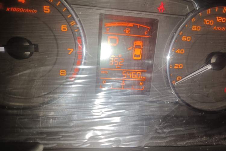 Used Geely Auto Vision 2017 1.5L Automatic Happiness Edition Odometer Close Up