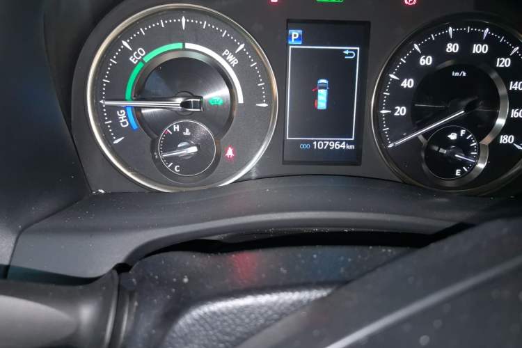 Used Toyota Alphard 2020 Dual-Engine 2.5L Luxury Edition Odometer Close Up