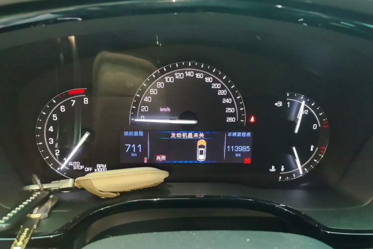 Used Cadillac XT5 2016 28T Four-Wheel Drive Luxury Model Instrument Cluster