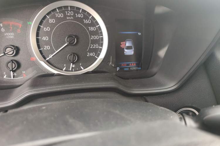 Used Toyota Corolla 2021 1.2T S-CVT Elite PLUS Edition Odometer Close Up