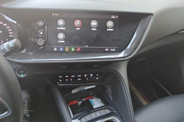 Used Buick Envision 2021 Encore Plus 652T Five-Seat Luxury Model Audio And AC Panel