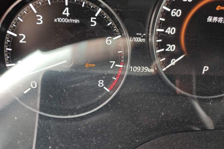 Used Mazda 3 Axela 2023 2.0L Automatic Zhiqing Edition Odometer Close Up