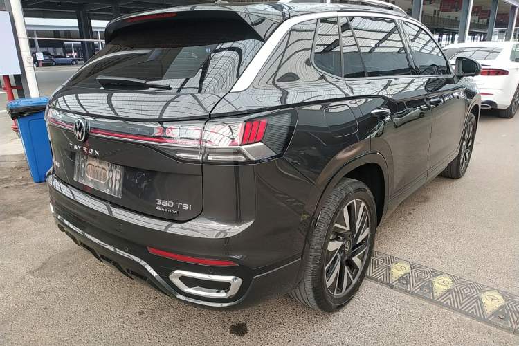 Used Volkswagen Tayron 2023 Revised Version 380TSI All-Wheel Drive R-Line High-Energy Edition Rear Right 45 Deg