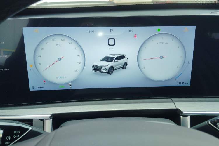 Used Chery Tiggo 8 PRO 2024 Champion Edition 290T Two-Wheel Drive Shining Version 5 Seats Instrument Cluster