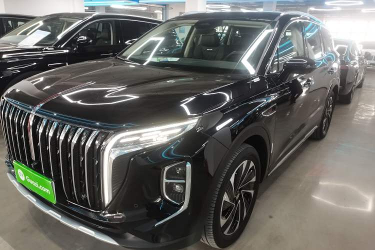 Used Hongqi HS7 PHEV 2024 2.0T PHEV Four-Wheel Drive Flagship Edition 7 Seats