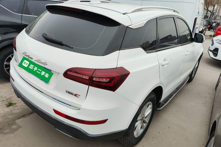 Used Zotye T600 Coupe 2017 1.5T Automatic Luxury Model Rear Right 45 Deg