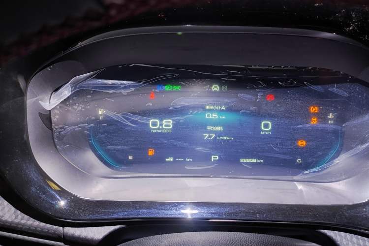 Used Baojun RM-5 2019 1.5T CVT Elite Version with 24-Hour Online Service 6 Seats Instrument Cluster