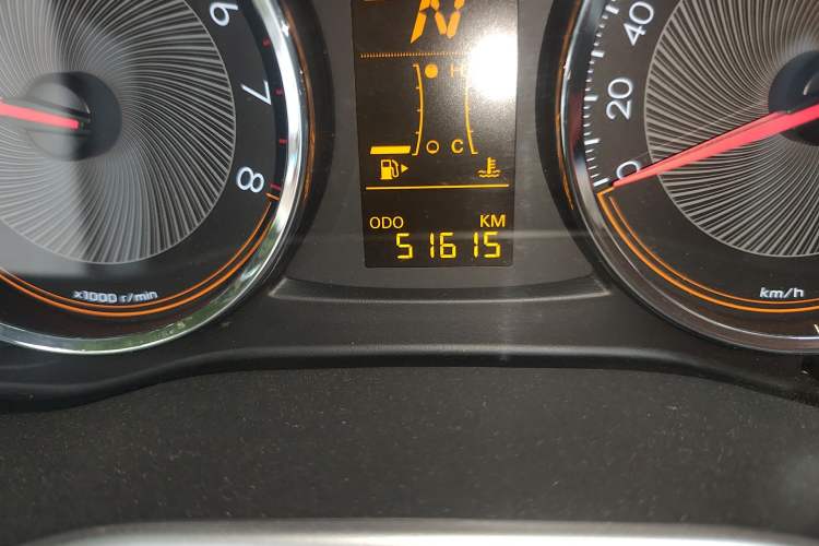 Used Chevrolet Sail 2018 Sail 3 1.3L AMT Ideal Edition Odometer Close Up