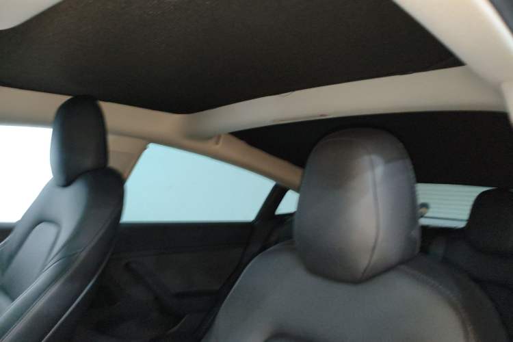 Used Tesla Model 3 2019 Long-Range Rear-Wheel-Drive Version Headliner