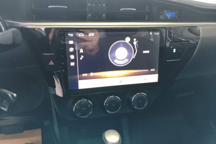 Used Toyota Levin 2016 1.6G CVT Elite Edition Audio And AC Panel