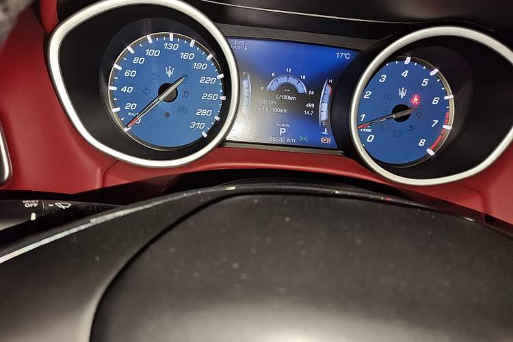Used Maserati Ghibli 2019 3.0T Standard Version China V Emission Standard Instrument Cluster
