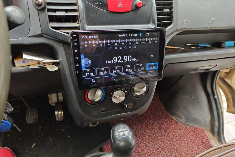 Used BAIC Weiwang 306 2013 1.2L Value Edition Basic 7-Seater A12 China IV Standard Audio And AC Panel