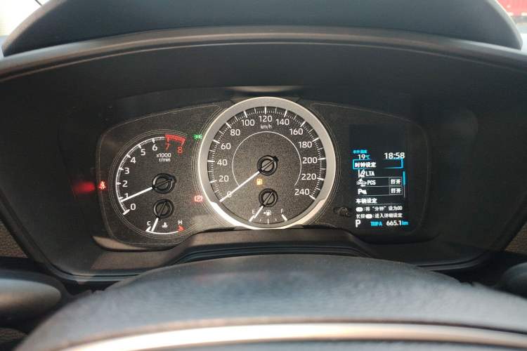 Used Toyota Levin 2021 2.0L Luxury Edition Instrument Cluster