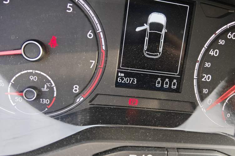 Used Volkswagen Polo 2019 Plus 1.5L Automatic Colorful Technology Edition Odometer Close Up