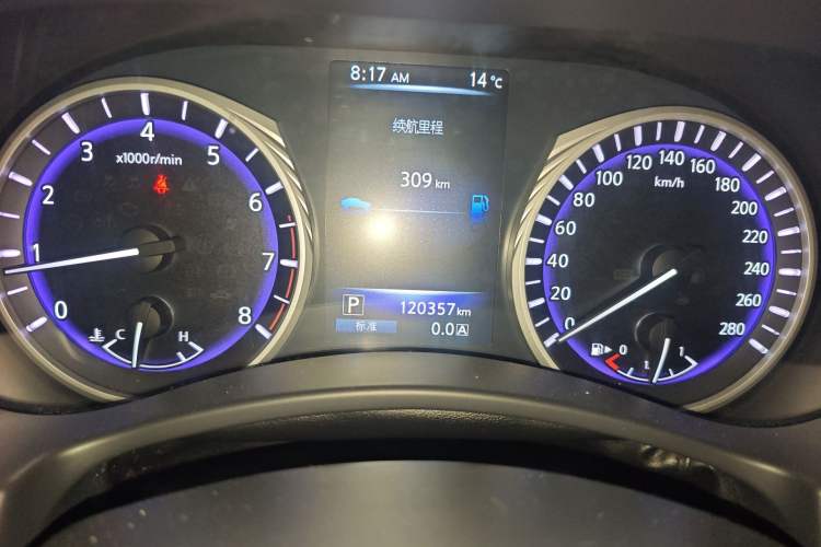 Used Infiniti Q50L 2015 2.0T Enjoyment Edition Instrument Cluster