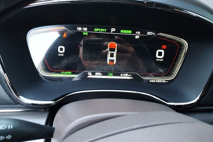 Used BYD Han 2021 EV Standard Range Luxury Model Instrument Cluster