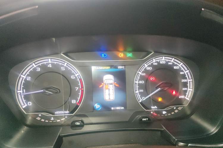 Used Geely Auto Jiajie 2021 1.8TD DCT Comfort Model Instrument Cluster