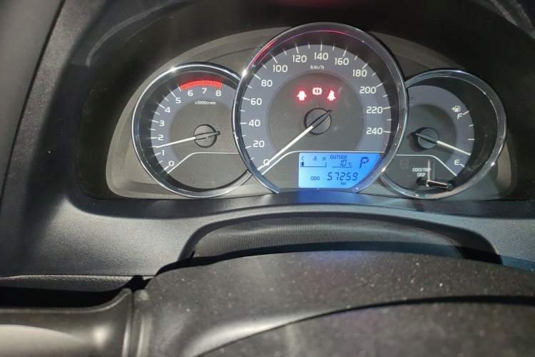 Used Toyota Levin 2017 Revised 185T CVT Elite Edition China V Standard Odometer Close Up