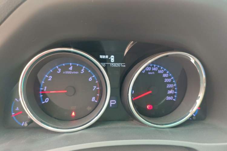 Used Toyota Reiz 2010 2.5V Fengdu Elite Edition Odometer Close Up