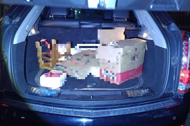 Used Cadillac SRX 2013 3.0L Elite Model Trunk