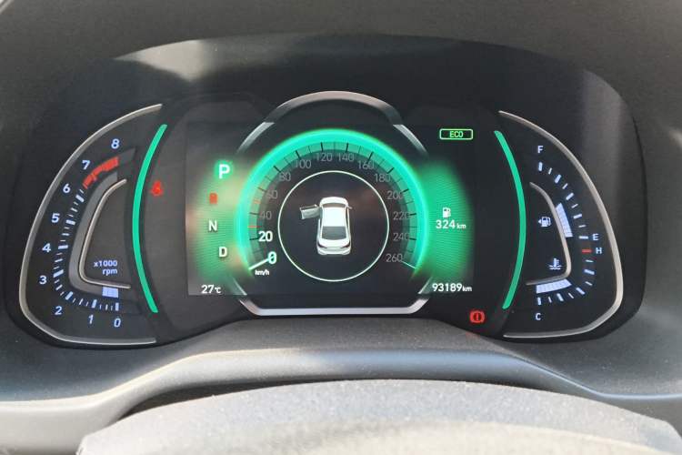 Used Hyundai Elantra (6th Generation / Lingdong) 2019 1.4T Dual-Clutch Xuan Dong · Dynamic Model Instrument Cluster