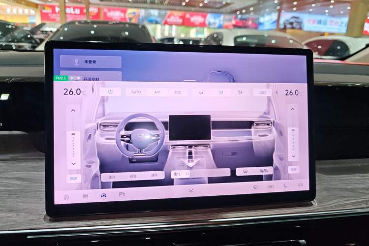 Used GAC Trumpchi E8 New Energy 2024 150km MAX Audio And AC Panel